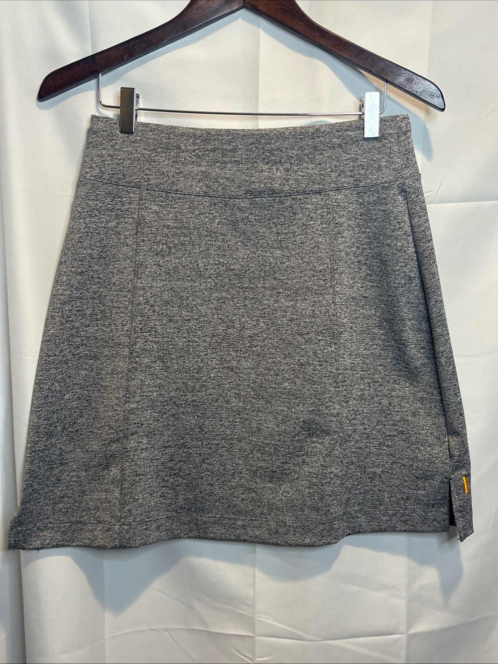 Lucy Gray Knit A-Line Skirt